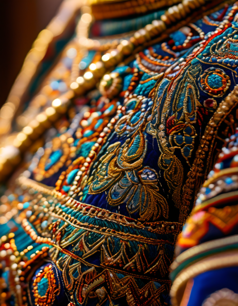 Vivid creation style of stiching